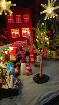 Die Morkis auf dem Weihnachtsmarkt